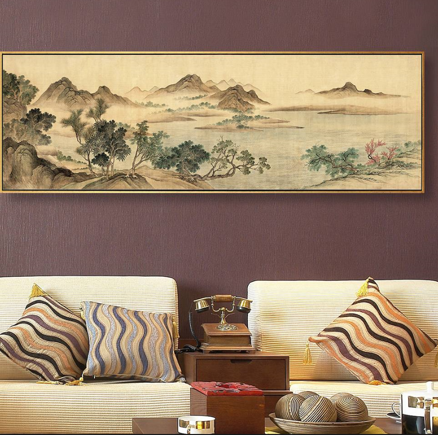 客厅挂山水画有什么讲究?.png 客厅挂山水画有什么讲究?.png