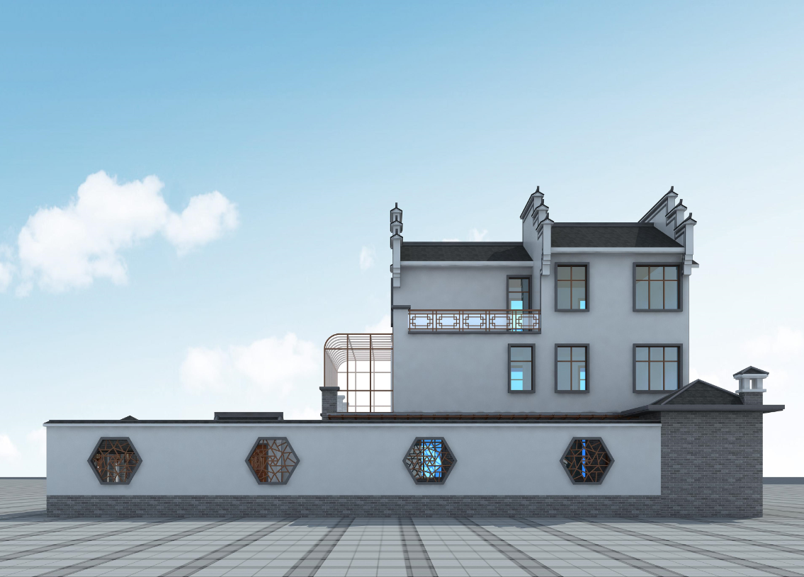 豪华别墅庭院的围栏该如何设计?.png 豪华别墅庭院的围栏该如何设计?.png