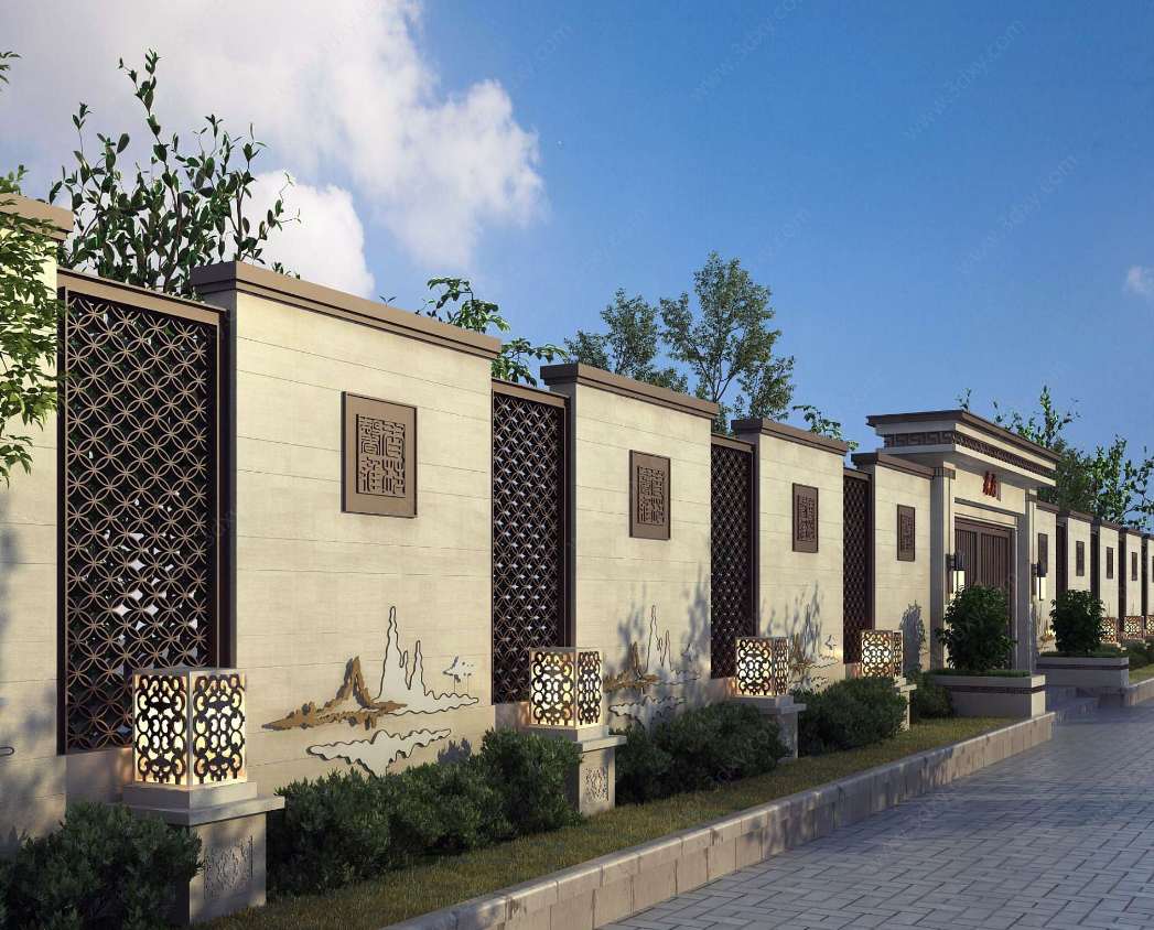 农村别墅围墙怎样建才好看.png 农村别墅围墙怎样建才好看.png