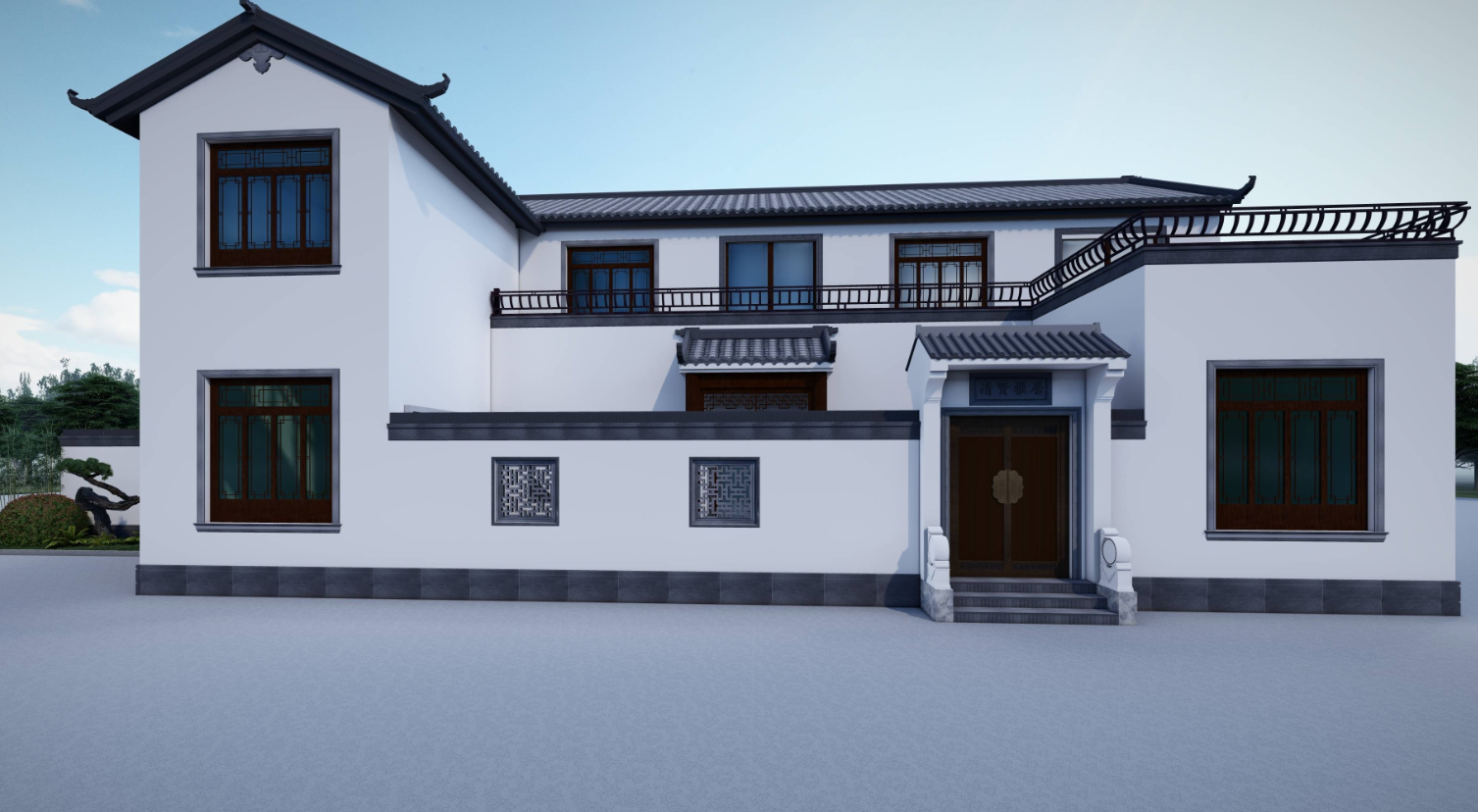 农村别墅怎么做围墙设计?.png 农村别墅怎么做围墙设计?.png