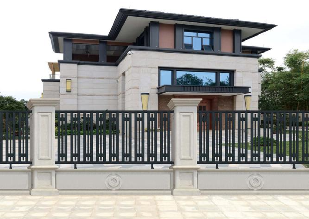 豪华别墅庭院的围栏该如何设计?.png 豪华别墅庭院的围栏该如何设计?.png