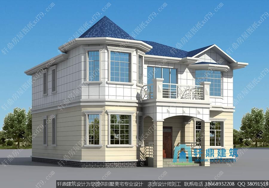 精致小别墅效果图