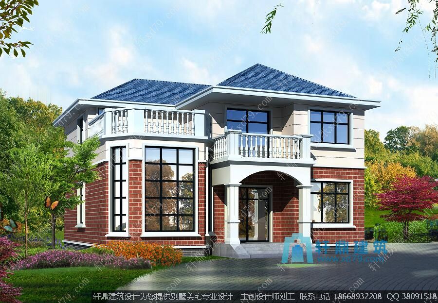 精致二层农村小别墅_样式1