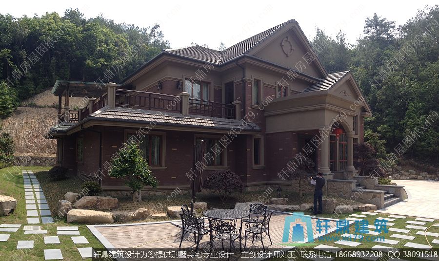 二层欧式别墅设计_实景照片