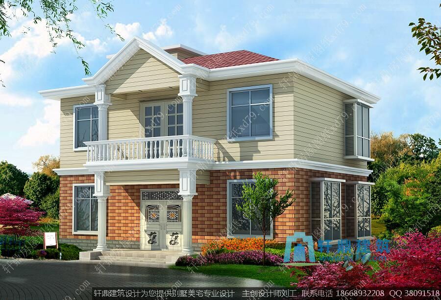 20万左右农村小别墅效果图