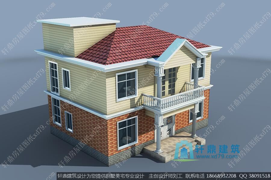 20万左右农村小别墅效果图