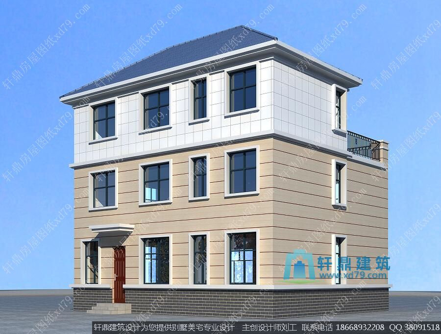 三层自建房图纸