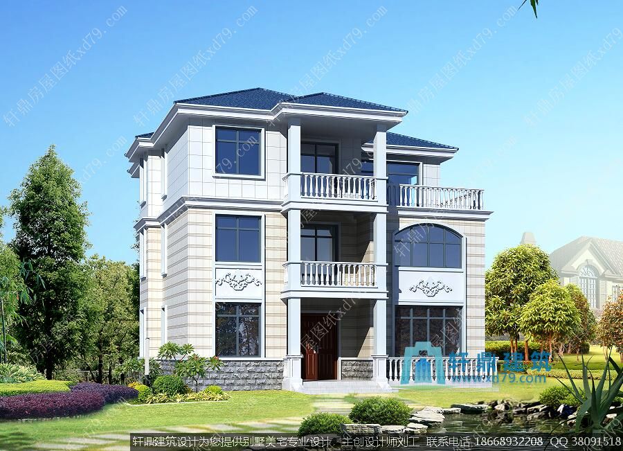 新农村小别墅外观图