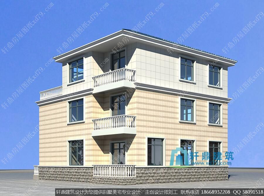 新农村小别墅外观图2