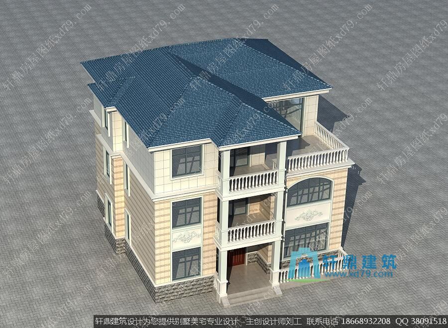 新农村小别墅外观图3